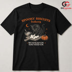 Spooky Cat Bakery Tee Shirt Unisex Fun Halloween Gift Idea For Cat Lovers