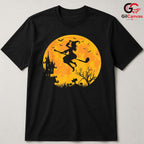 Spooky Halloween Witch Tee Shirt Unisex Perfect Event Lover Gift For Adults