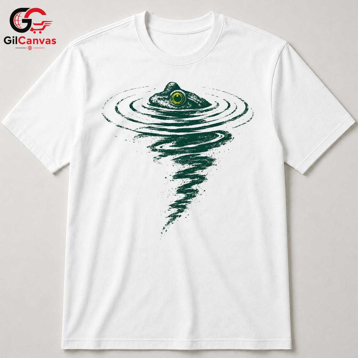 Spring Nature Frog T-Shirt Unisex Fun Design Casual Wear Amphibian Lover Tee