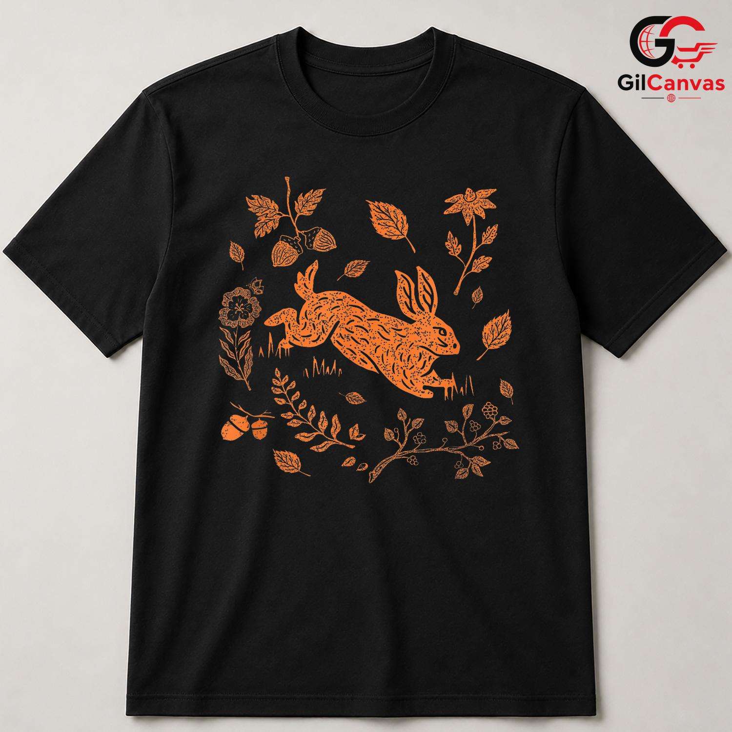 Spring Rabbit Nature T-Shirt Unisex Perfect Cute Animal Lover Festival Gift