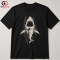Summer Shark Beach T-Shirt Ocean Lover Adventure Apparel Unisex Graphic Tee
