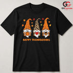 Thanksgiving Gnome T-Shirt Unisex Cute Fall Holiday Festival Gift For Family