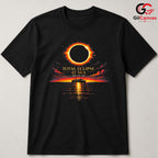 Total Eclipse At Sea T-Shirt Unisex Astronomy Lover Event Gift For Adults