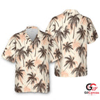 Tropical Palm Hawaiian Shirt Summer Vacation Unisex Beachwear Island Vibe