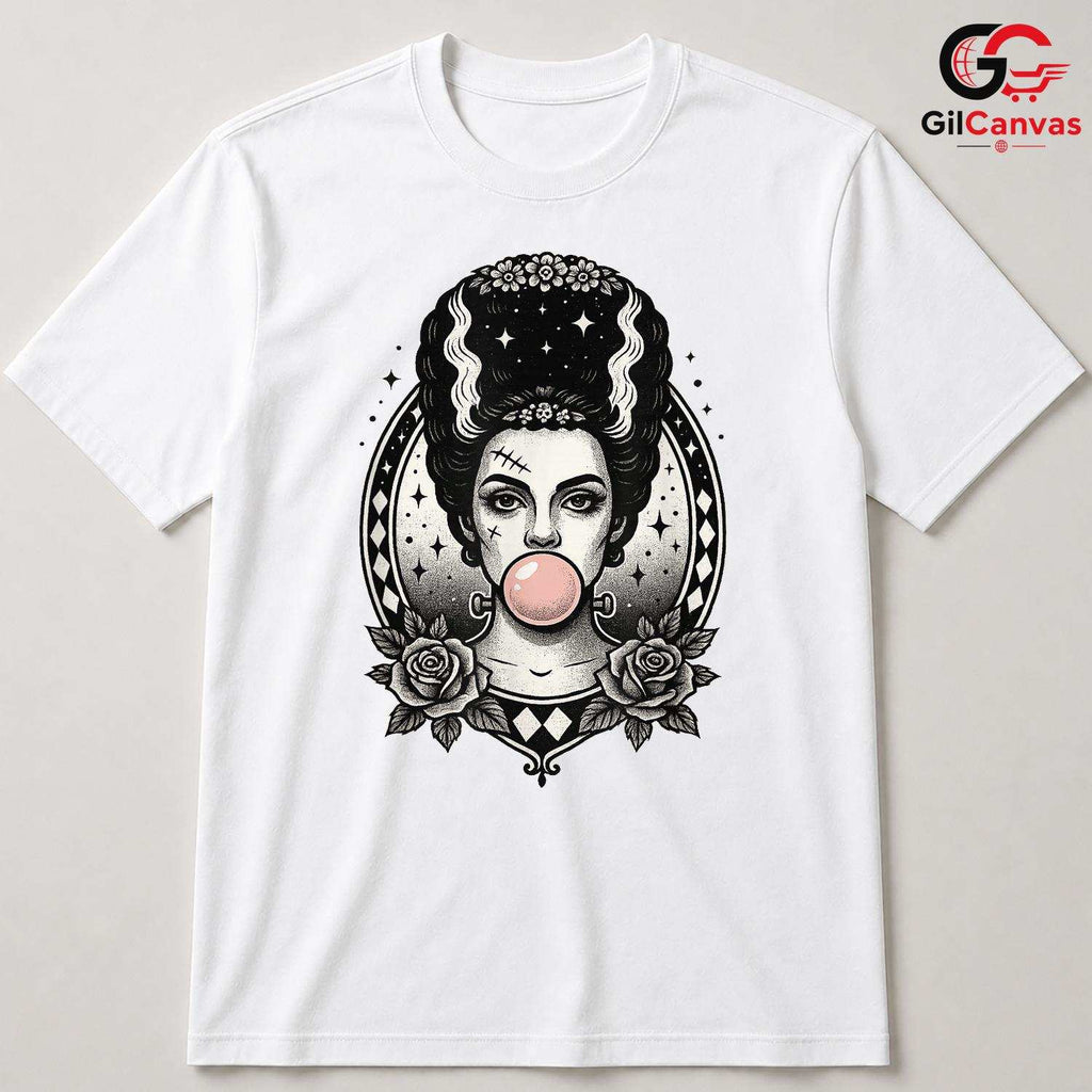 Unique Graphic Halloween Tee Shirt Unisex Spooky Design Lover Gift For Adults
