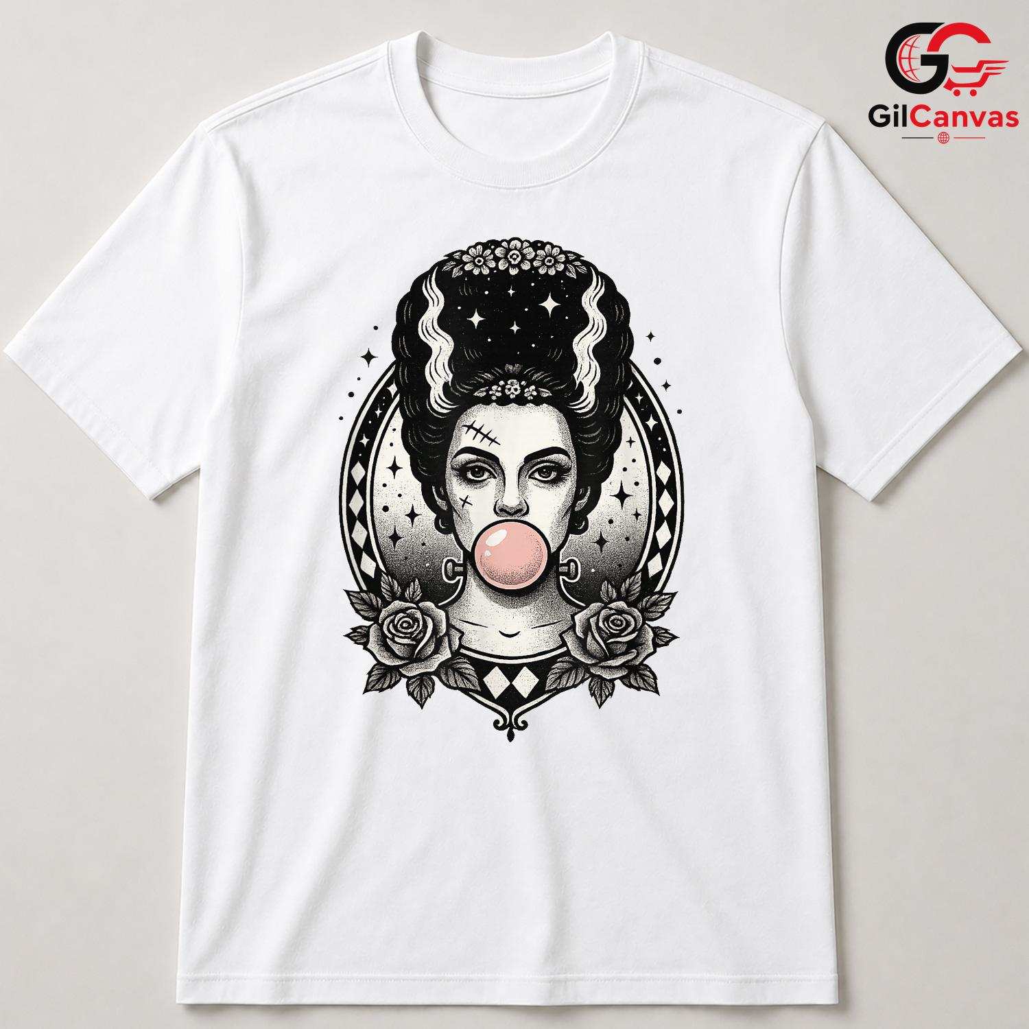 Unique Graphic Halloween Tee Shirt Unisex Spooky Design Lover Gift For Adults