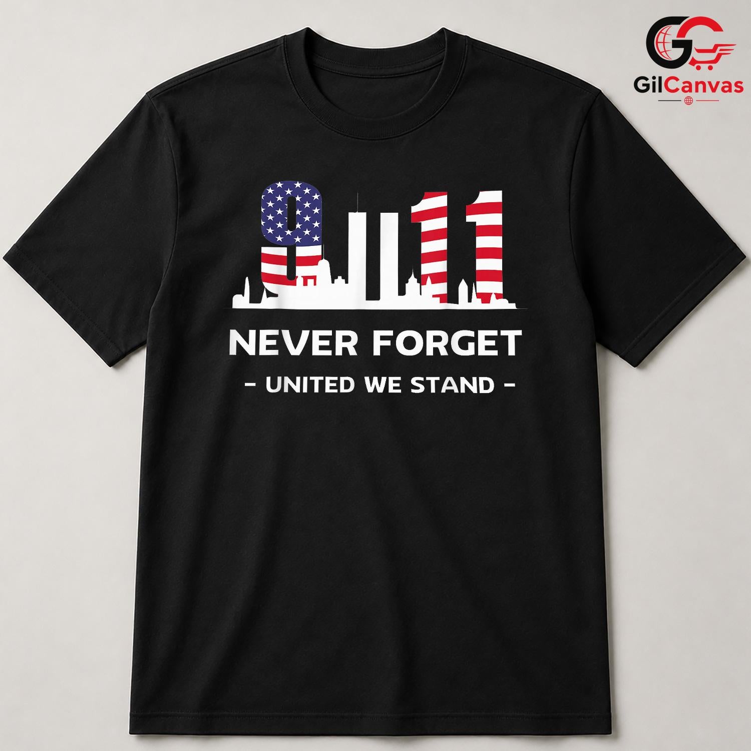 United We Stand Memorial Shirt Unisex Never Forget Patriot Day Gift For All