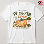 Vintage Autumn Pumpkin Patch T-Shirt Fall Harvest Farm Unisex Graphic Apparel Tee