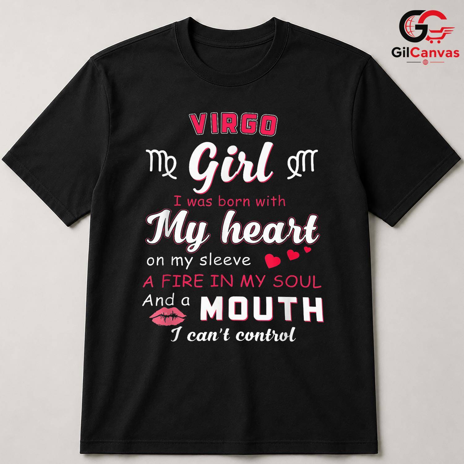 Virgo Girl Zodiac Quote Shirt Unisex Sassy Astrology Birthday Gift For Women