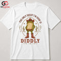 Western Cowboy Frog T-Shirt Men Women Animal Lover Country Theme Fun Tee Gift