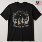 Witchy Girls Celebration Shirt Unisex Spooky Halloween Party Gift For Friends