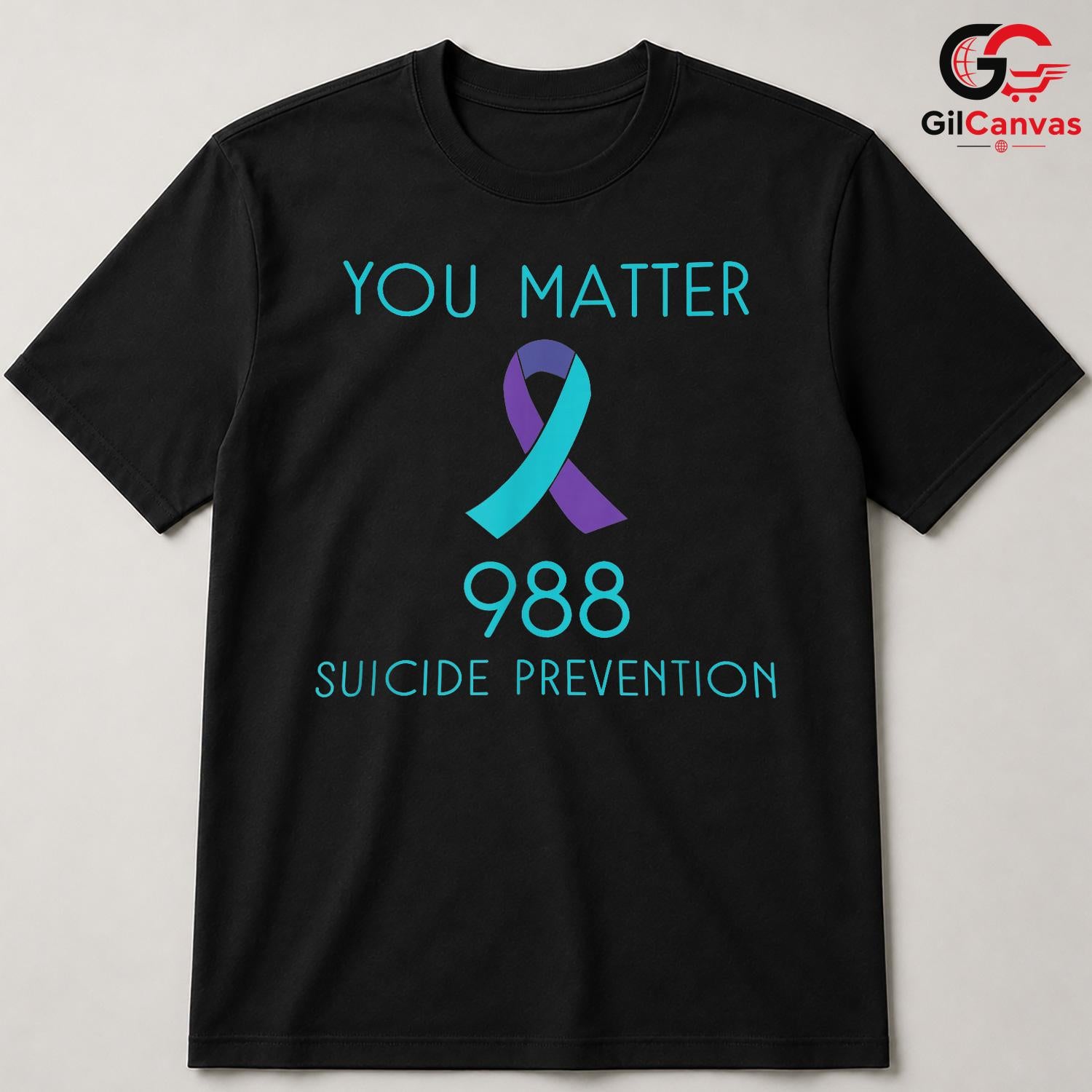 You Matter Mental Health Shirt Unisex Suicide Prevention Awareness Gift Tee