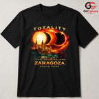 Zaragoza Spain Eclipse T-Shirt Unisex Total Solar 2026 Astronomy Gift