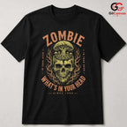 Zombie Brain Skull Tree Shirt Macabre Gothic Horror Unisex Dark Grunge Apparel