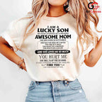 Awesome Mom September T-Shirt Unisex Witch Wolf Warrior Family Birthday Gift