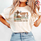 Beautiful Change Autumn Shirt Unisex God Way Fall Season Gift For All Ages