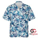 Colorful Abstract Hawaiian Tee Perfect For Unisex Summer Vacation Beach Wear