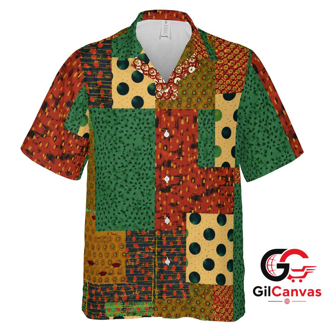 Colorful Print Hawaiian Shirt For Summer Beach Outings Unisex Fun Styles