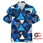 Colorful Shapes Hawaiian Shirt Perfect Summer Beach Parties Unisex Apparel