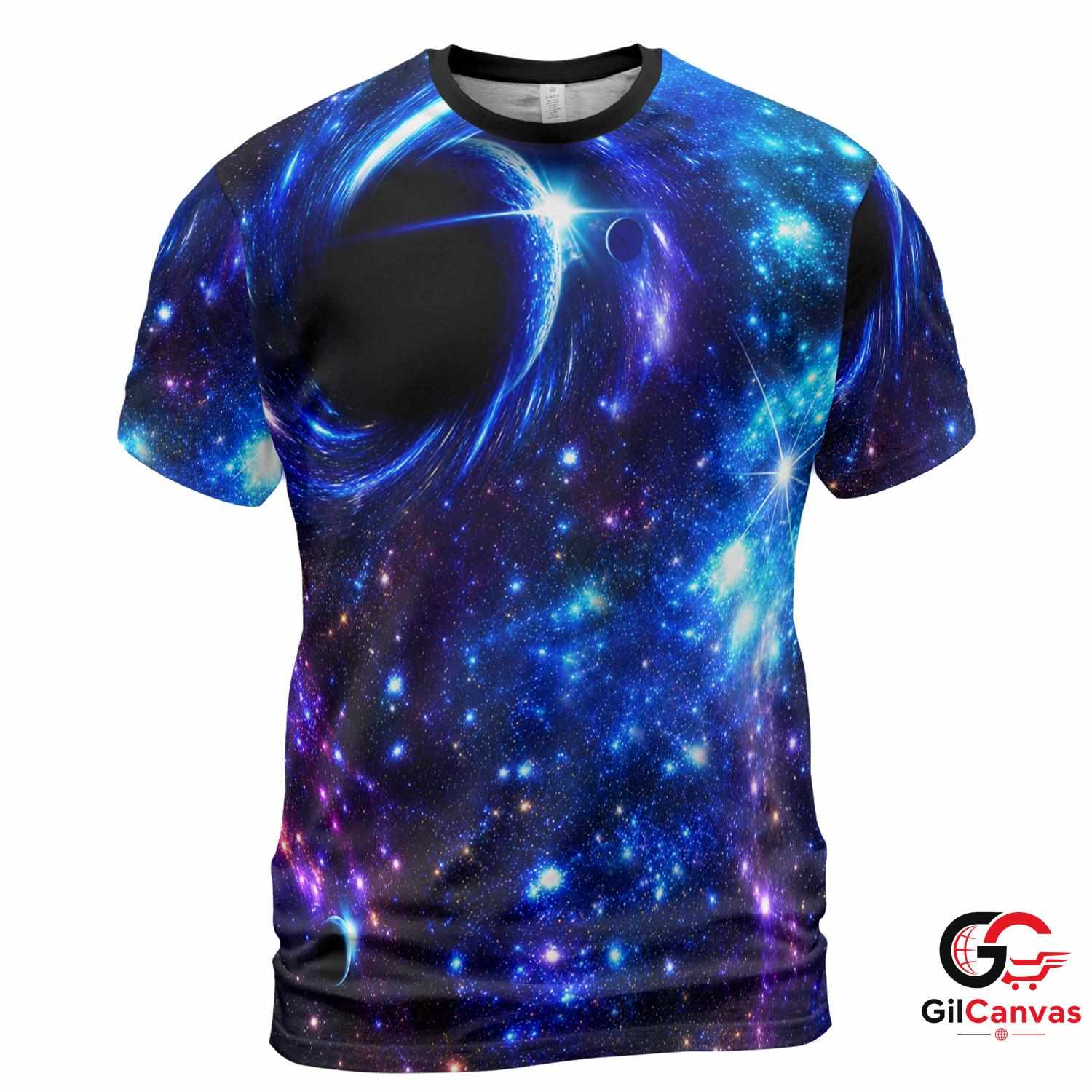 Cosmic Universe 3D T-Shirt, Beautiful Unisex Space Tee Gift For Astronomy Fans