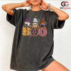 Cute Ghost Witch Boo Tee Shirt Unisex Fun Spooky Halloween Gift Idea For Kids