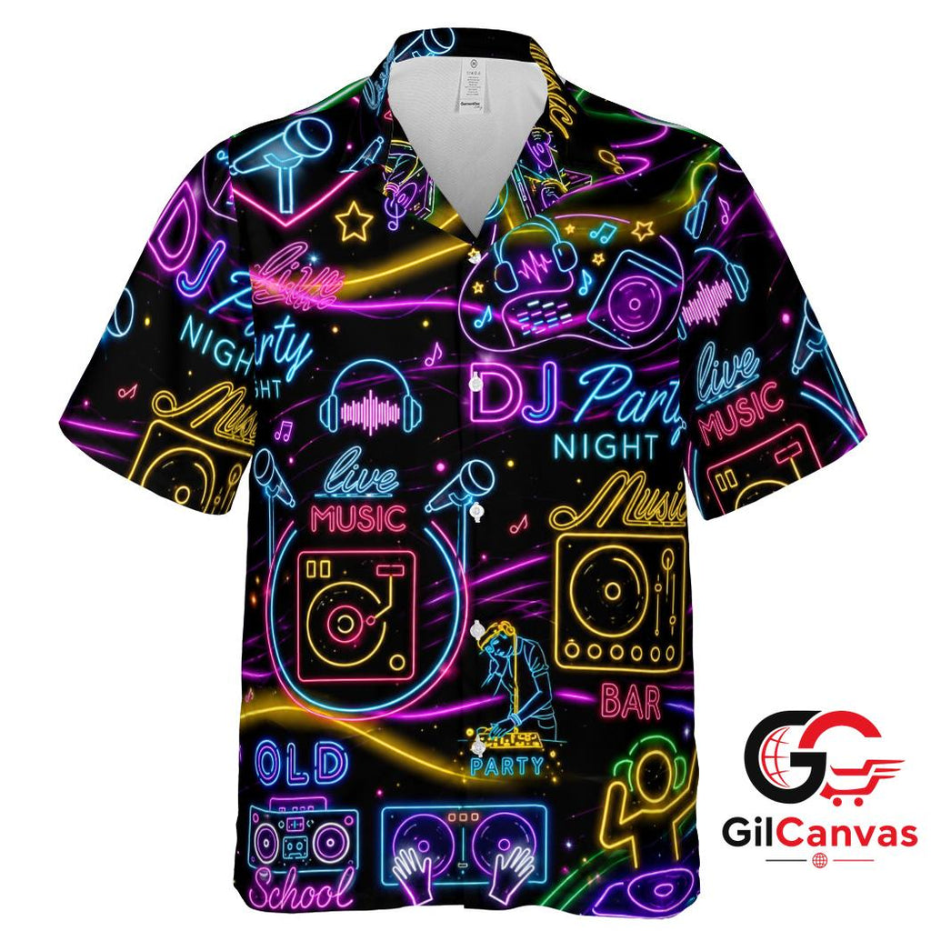 DJ Music Lover Hawaiian Shirt For Night Out Unisex Party Summer Vibes Vibe