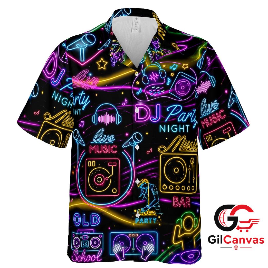 DJ Music Lover Hawaiian Shirt For Night Out Unisex Party Summer Vibes Vibe
