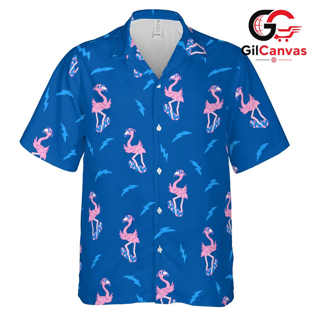 Flamingo Tropical Shirt Men, Fun Summer Gatherings & Beach Vacation Vibes