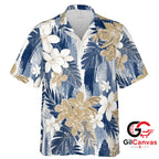 Floral Print Tee Hawaiian Shirt Summer Vibes Unisex Beachwear Tropical Vibe
