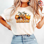 Football Season Fall T-Shirt Unisex Perfect Sports Fan Autumn Celebration Gift