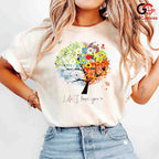 Four Seasons Tree Nature T-Shirt Unisex Vibrant Colorful Growth Artistic Gift