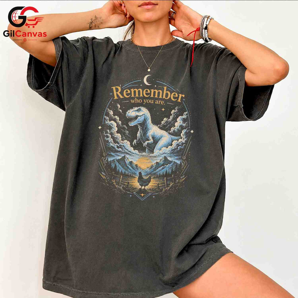 Fun Dinosaur Adventure T-Shirt Unisex Prehistoric Creature Lover Kid Graphic Shirt