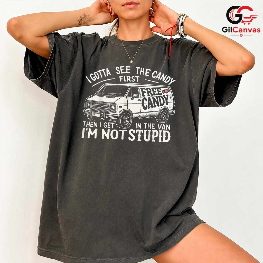 Funny Candy Van Halloween T-Shirt Unisex Perfect Party Gift Kids And Adults