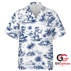 Funny Dinosaur Hawaiian Shirt For Men Beach Parties Stylish Summer Apparel Fit