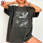 Funny Insect Nature T-Shirt Unisex Spider Moth Lover Entomology Graphic Shirt