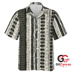 Geometric Print Hawaiian Shirt For Unisex Summer Vacation Tropical Apparel