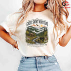 Great Smoky Mountains T-Shirt Scenic Nature Travel Unisex Outdoor Apparel