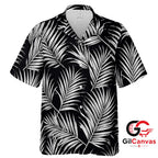 Leaf Print Tee Hawaiian Shirt For Summer Events Ideal Men Beach Vacation Fit