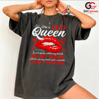 Leo Queen Astrology Tee Shirt Unisex Event Birthday Gift Idea For Women