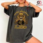 Leo Zodiac Lover Tee Shirt Unisex Astrology Birthday Gift Idea For Him Her