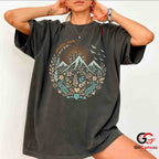 Nature Landscape Adventure T-Shirt Summer Travel Explorer Unisex Graphic Apparel