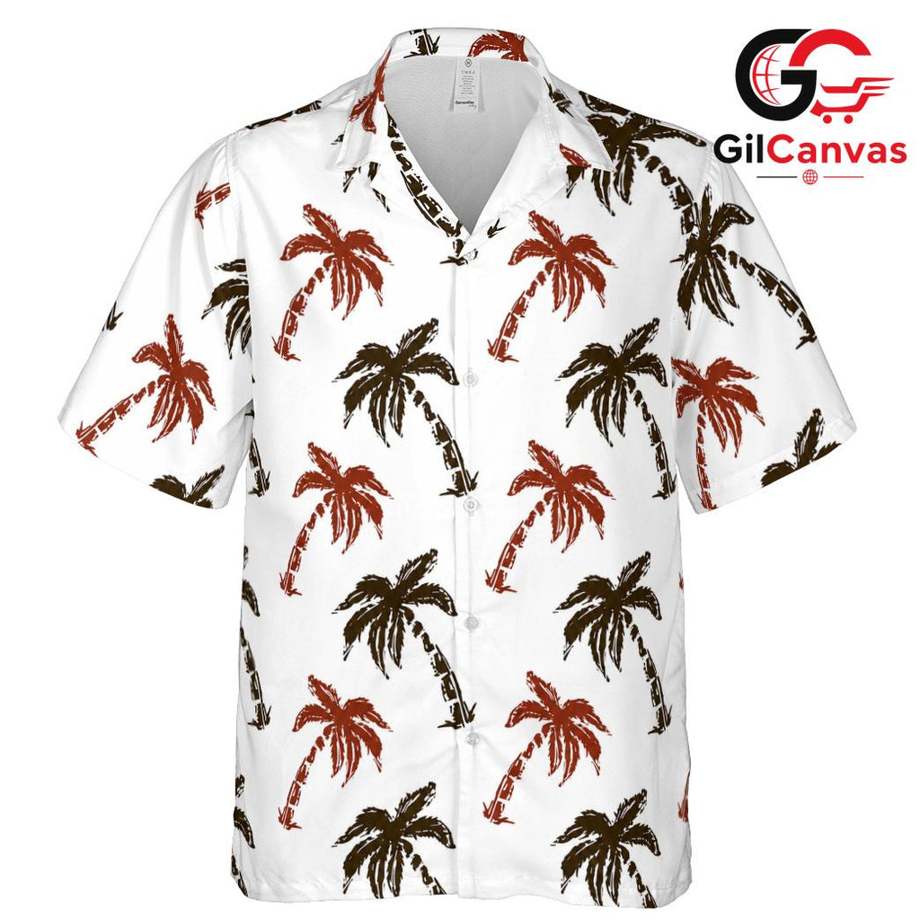 Palm Tree Tropical Shirt Unisex, Premium Cool Beach Attire Summer Vacation
