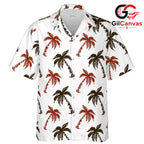 Palm Tree Tropical Shirt Unisex, Premium Cool Beach Attire Summer Vacation