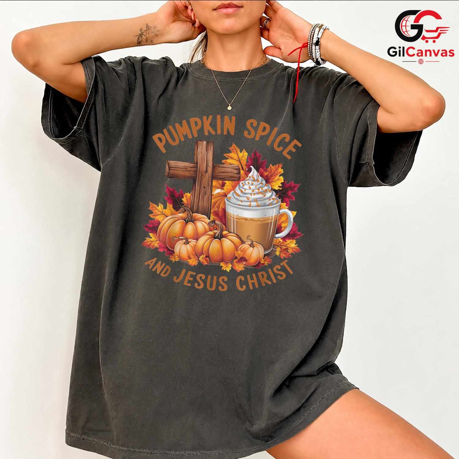 Pumpkin Spice Coffee T-Shirt Unisex Perfect Fall Celebration Enthusiast Gift