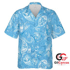 Stylish Floral Hawaiian Shirt Summer Outings Men Beach Casual Wear Outfits