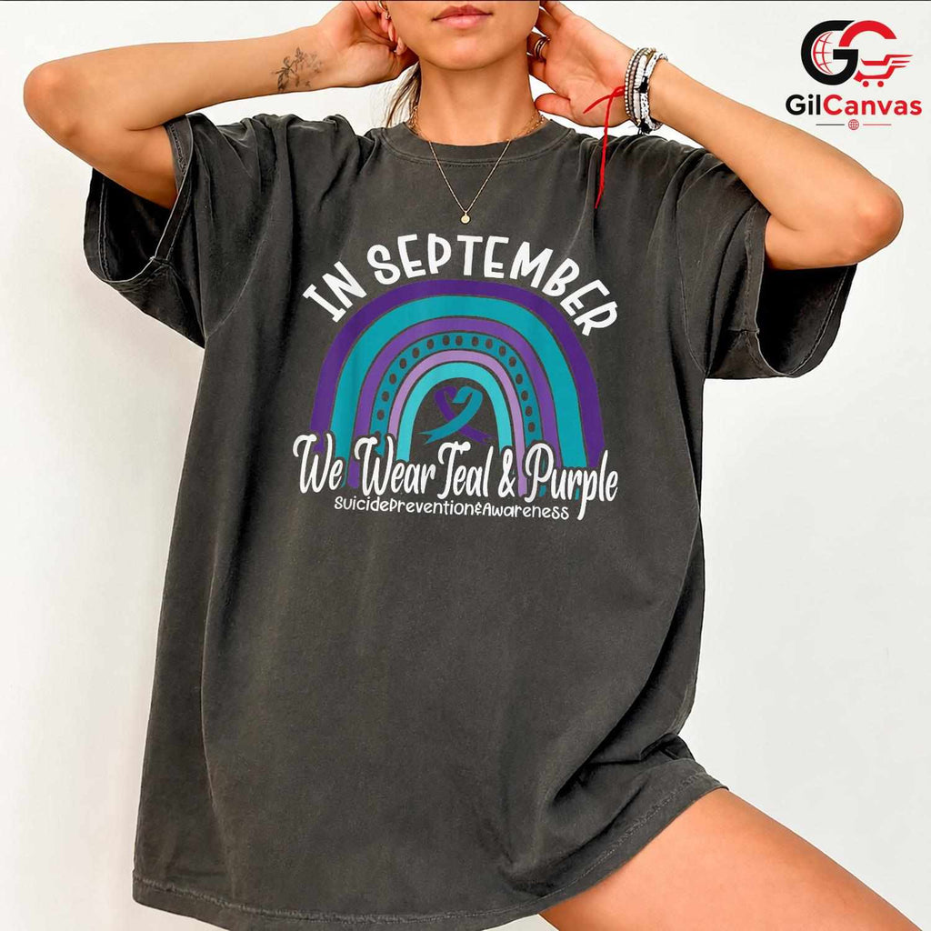 Suicide Prevention Event Shirt Unisex Awareness September Support Gift All Ages