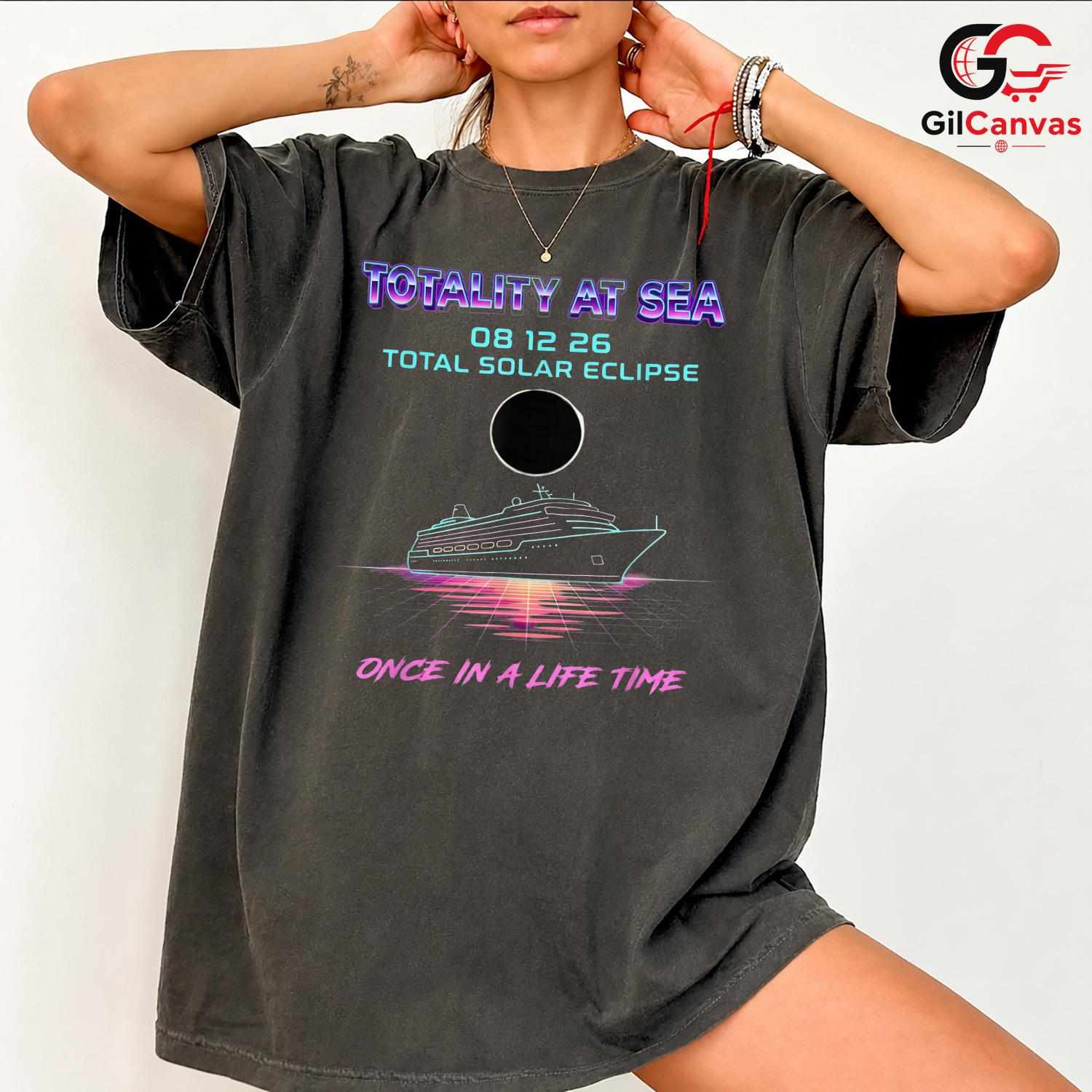 Total Solar Eclipse T-Shirt Unisex Astronomy Event Gift Space Lovers Men