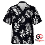 Tropical Leaf Hawaiian Shirt For Summer Vacation Unisex Beachwear Prints