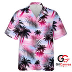Tropical Palm Hawaiian Shirt Perfect For Beach Days Unisex Summer Vibes
