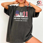 United We Stand Memorial Shirt Unisex Never Forget Patriot Day Gift For All
